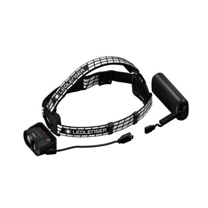 Ledlenser H19R SIGNATURE - LED ar regulējamu spilgtumu, uzlādējams galvas lukturis LED/4800 mAh IP68 4000 lm 20 h melns