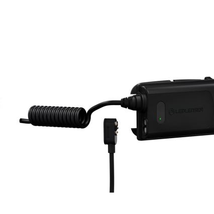 Ledlenser H5R CORE - LED uzlādējamais galvas lukturis ar regulējamu spilgtumu LED/1800 mAh IP67 500 lm 50 h melns