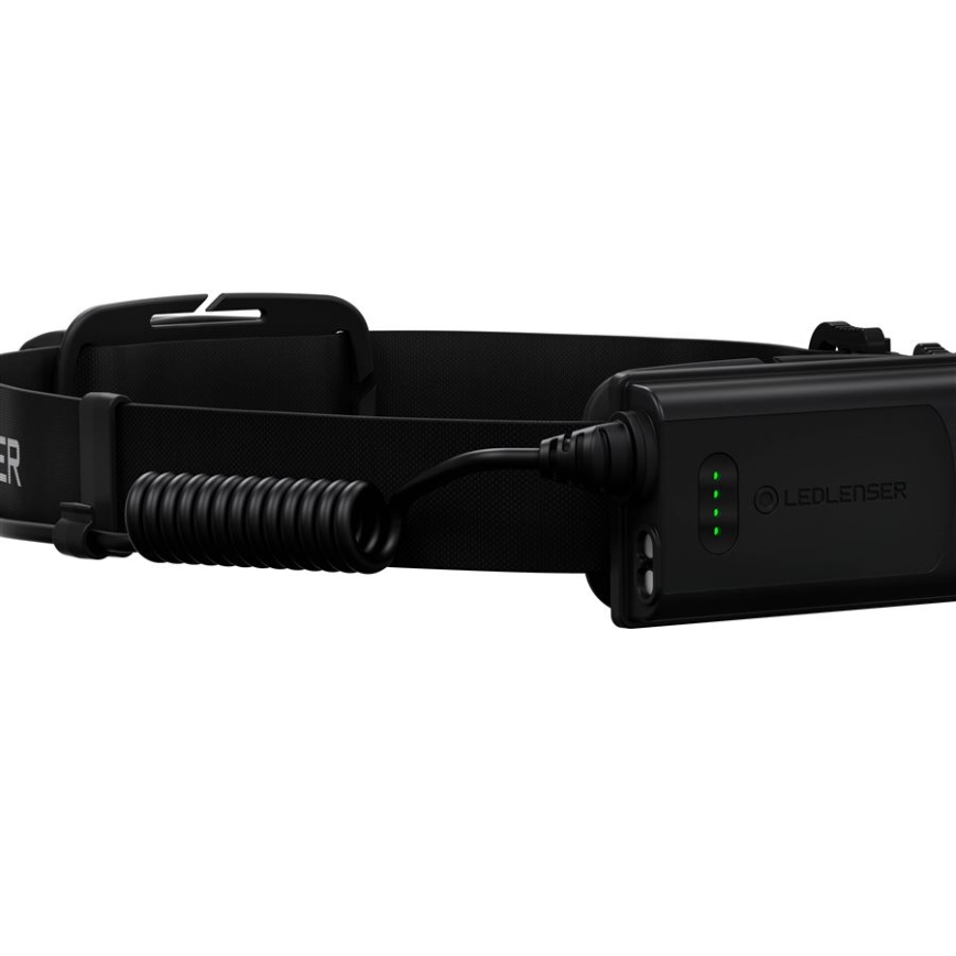 Ledlenser H5R CORE - LED uzlādējamais galvas lukturis ar regulējamu spilgtumu LED/1800 mAh IP67 500 lm 50 h melns