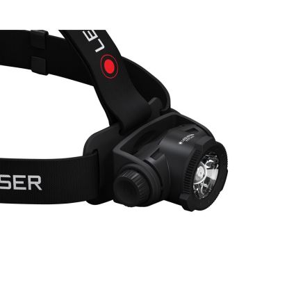 Ledlenser H7R CORE - LED galvas lukturis ar regulējamu spilgtumu, uzlādējams 4800 mAh akumulators, IP67, 1000 lm, līdz 65 h darbības laiks, melns