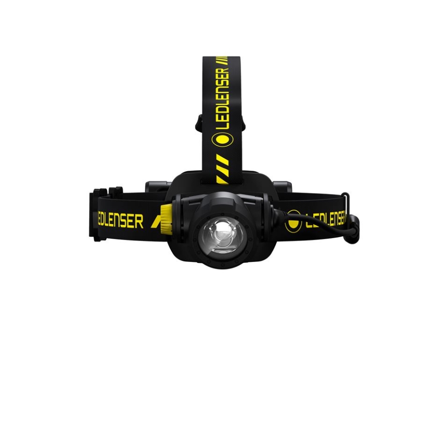 Ledlenser H7R WORK - LED uzlādējama galvas lampa ar regulējamu spilgtumu LED/4800 mAh IP67 1000 lm 60 h melna