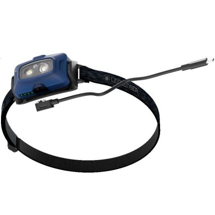 Ledlenser HF4R Core - regulējama spilgtuma uzlādējamā LED galvas lampa LED/1000 mAh IP68 500 lm 35 h zila