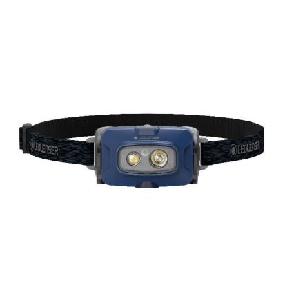 Ledlenser HF4R Core - regulējama spilgtuma uzlādējamā LED galvas lampa LED/1000 mAh IP68 500 lm 35 h zila