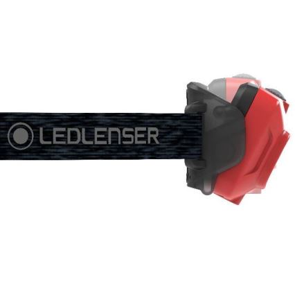 Ledlenser HF4R Core - LED uzlādējamā galvas lampa ar regulējamu spilgtumu LED/1000 mAh IP68 500 lm 35 h sarkana