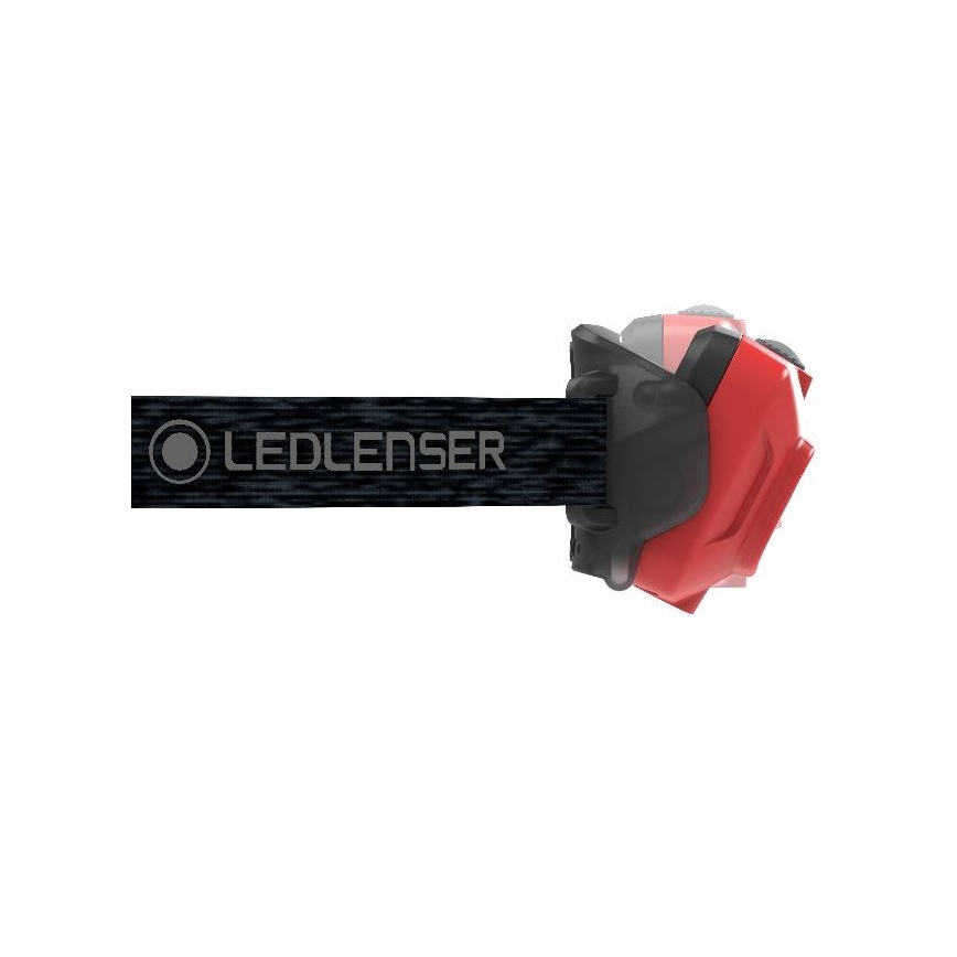 Ledlenser HF4R Core - LED uzlādējamā galvas lampa ar regulējamu spilgtumu LED/1000 mAh IP68 500 lm 35 h sarkana