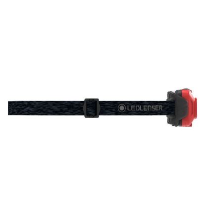 Ledlenser HF4R Core - LED uzlādējamā galvas lampa ar regulējamu spilgtumu LED/1000 mAh IP68 500 lm 35 h sarkana