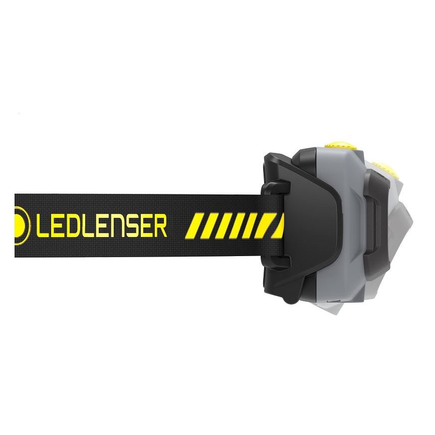 Ledlenser HF4R Work - uzlādējama LED galvas lampa ar regulējamu spilgtumu LED/1000 mAh IP68 500 lm 35 h melna
