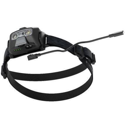 Ledlenser HF6R Core - LED ar regulējamu spilgtumu uzlādējamais galvas lukturis, 2000 mAh, IP68, 800 lm, 60 h, melns