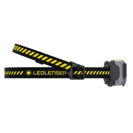 Ledlenser HF6R Work - LED galvas lukturis ar regulējamu spilgtumu, uzlādējams, 2000 mAh, IP68, 800 lm, 60 h, melns