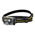 Ledlenser HF6R Work - LED galvas lukturis ar regulējamu spilgtumu, uzlādējams, 2000 mAh, IP68, 800 lm, 60 h, melns