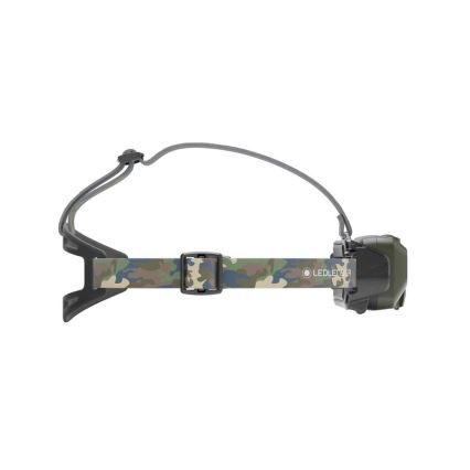 Ledlenser HF8R Core RGB - LED dimmējama uzlādējamā galvas lampa, 3700 mAh, IP68, 1600 lm, 90 h, zaļa