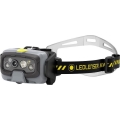 Ledlenser HF8R Work - LED uzlādējams galvas lukturis ar regulējamu spilgtumu, 3700 mAh, IP68, 1600 lm, līdz 90 h, melns