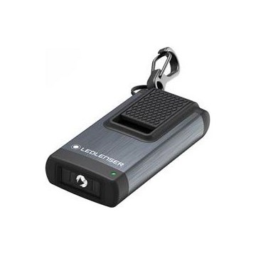 Ledlenser K4R GRAY - uzlādējams kabatas LED lukturītis ar regulējamu spilgtumu, 180 mAh, IP2X, 120 lm