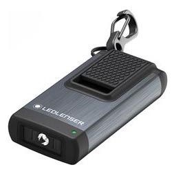 Ledlenser K4R GRAY - uzlādējams kabatas LED lukturītis ar regulējamu spilgtumu, 180 mAh, IP2X, 120 lm