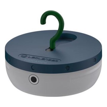 Ledlenser KIDCAMP6 DINO - pārnēsājama LED lampa ar regulējamu spilgtumu, LED/3xAAA, IP44, zaļa