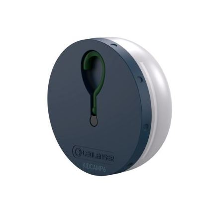 Ledlenser KIDCAMP6 DINO - pārnēsājama LED lampa ar regulējamu spilgtumu, LED/3xAAA, IP44, zaļa