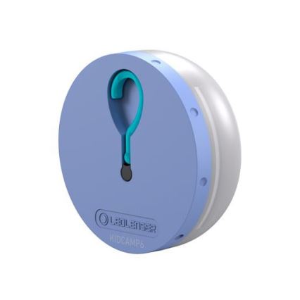 Ledlenser KIDCAMP6 RAINBOW - pārnēsājama LED lampa ar regulējamu spilgtumu LED/3xAAA IP44 zila