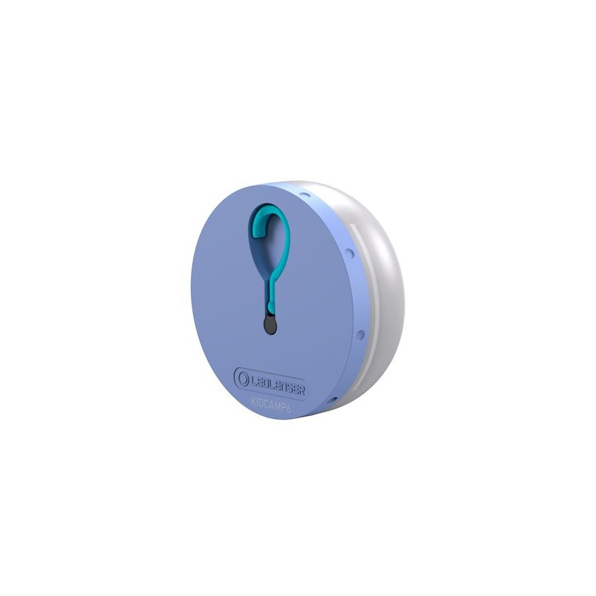 Ledlenser KIDCAMP6 RAINBOW - pārnēsājama LED lampa ar regulējamu spilgtumu LED/3xAAA IP44 zila