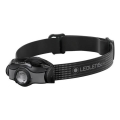 Ledlenser MH3 - LED galvas lukturis ar regulējamu spilgtumu LED/1xAA IP54 200 lm 35 h melns