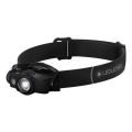 Ledlenser MH4 - LED ar regulējamu spilgtumu uzlādējama galvas lampa LED/750 mAh IP54 400 lm 35 h melna