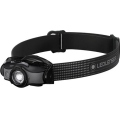 Ledlenser MH5 - LED regulējams uzlādējamais galvas lukturis LED/1xAA/750 mAh IP54 400 lm 35 h melns/pelēks