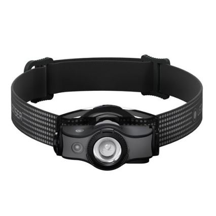 Ledlenser MH5 - LED regulējams uzlādējamais galvas lukturis LED/1xAA/750 mAh IP54 400 lm 35 h melns/pelēks