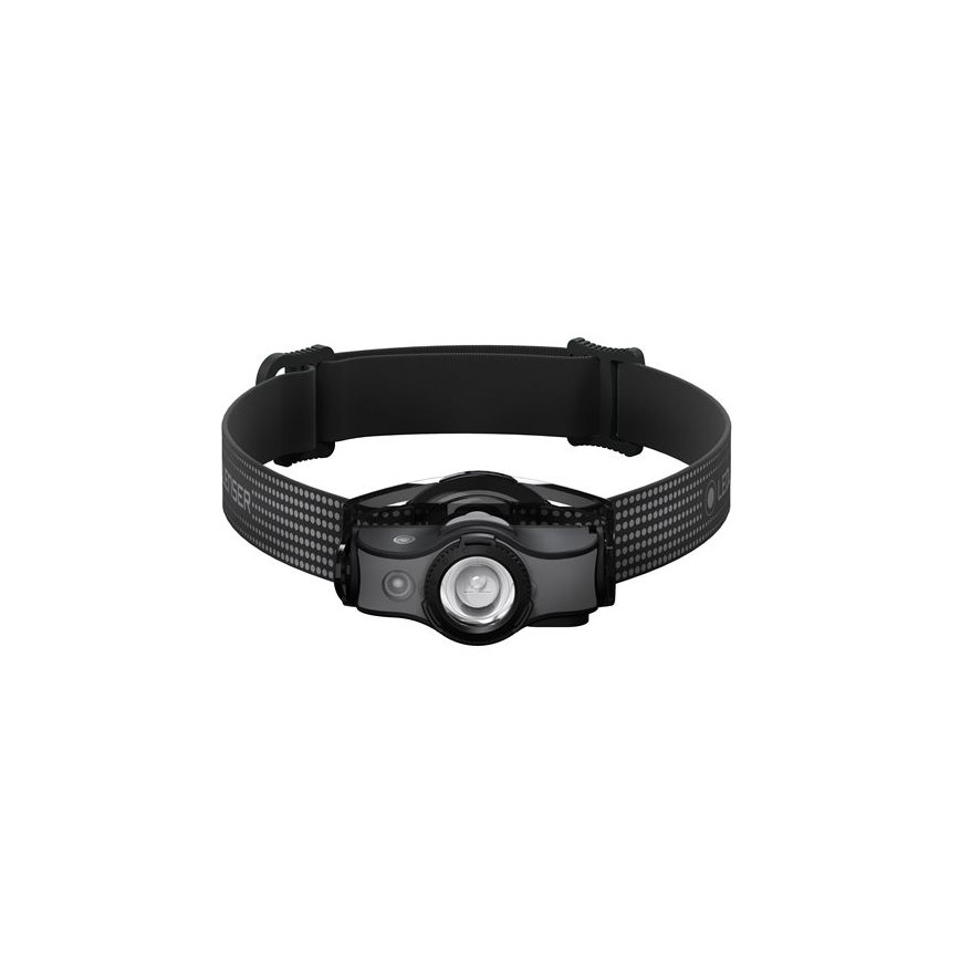 Ledlenser MH5 - LED regulējams uzlādējamais galvas lukturis LED/1xAA/750 mAh IP54 400 lm 35 h melns/pelēks