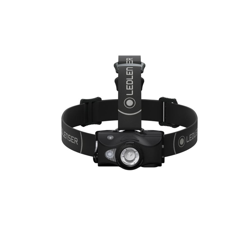 Ledlenser MH8 - LED ar regulējamu spilgtumu uzlādājamais galvas lukturis LED/2xAA/1550 mAh IP54 600 lm 60 h melns