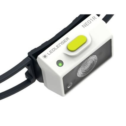 Ledlenser NEO1R - uzlādējama LED galvas lampa ar regulējamu spilgtumu, 730 mAh, IP67, 250 lm, līdz 15 h, zaļa