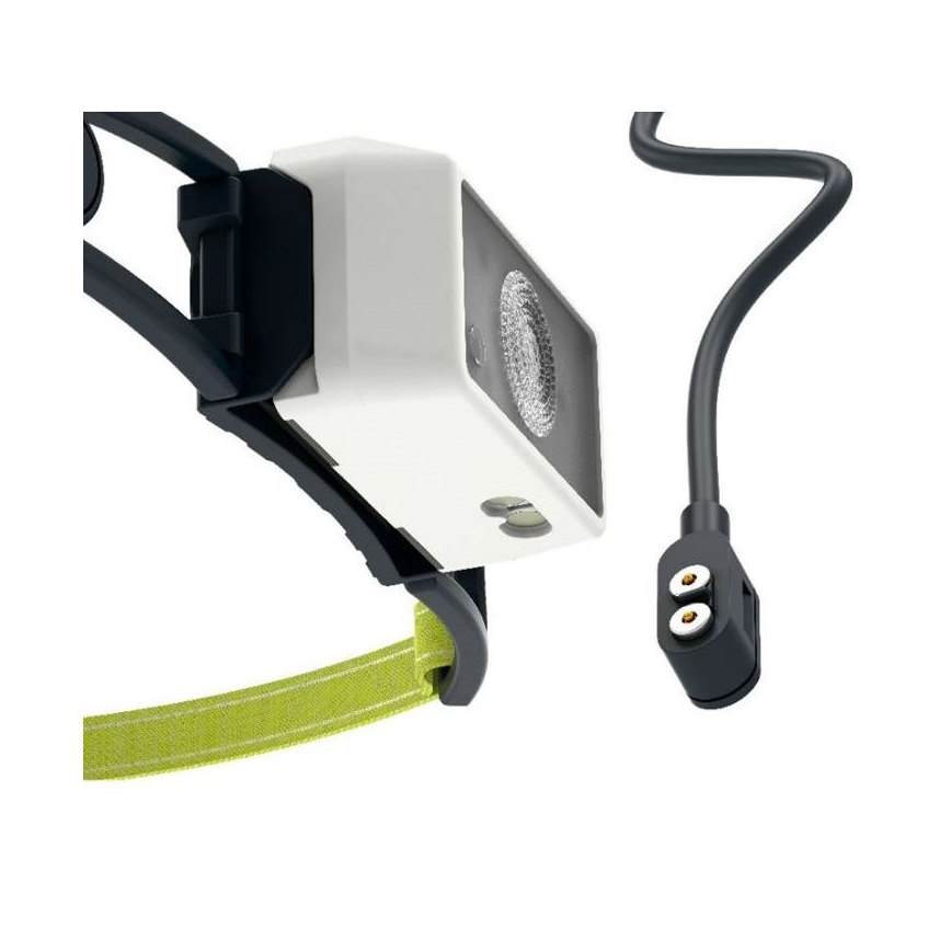 Ledlenser NEO1R - uzlādējama LED galvas lampa ar regulējamu spilgtumu, 730 mAh, IP67, 250 lm, līdz 15 h, zaļa