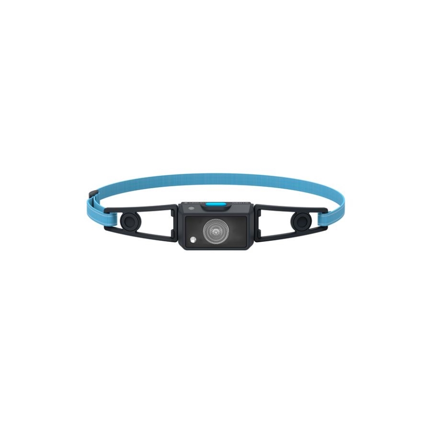 Ledlenser NEO1R - uzlādējamais LED galvas lukturis ar regulējamu spilgtumu, 730 mAh, IP67, 250 lm, 15 h, zils