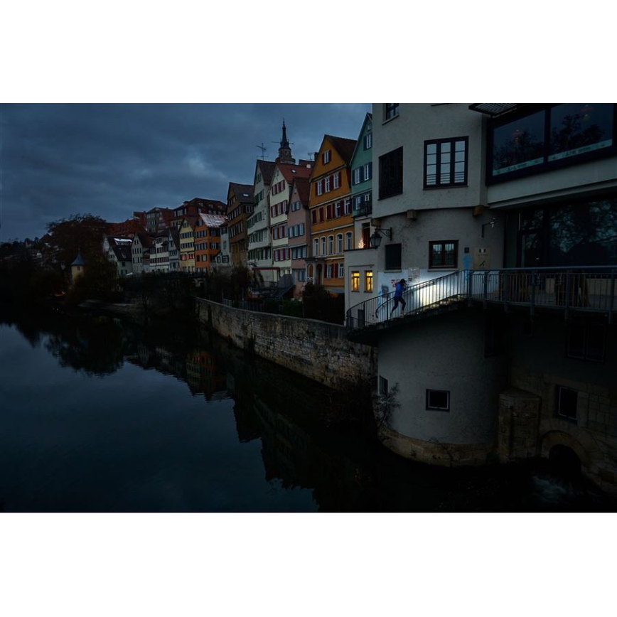 Ledlenser NEO3 - regulējams LED galvas lukturis LED/3xAAA IP54 400 lm 20 h melns/balts