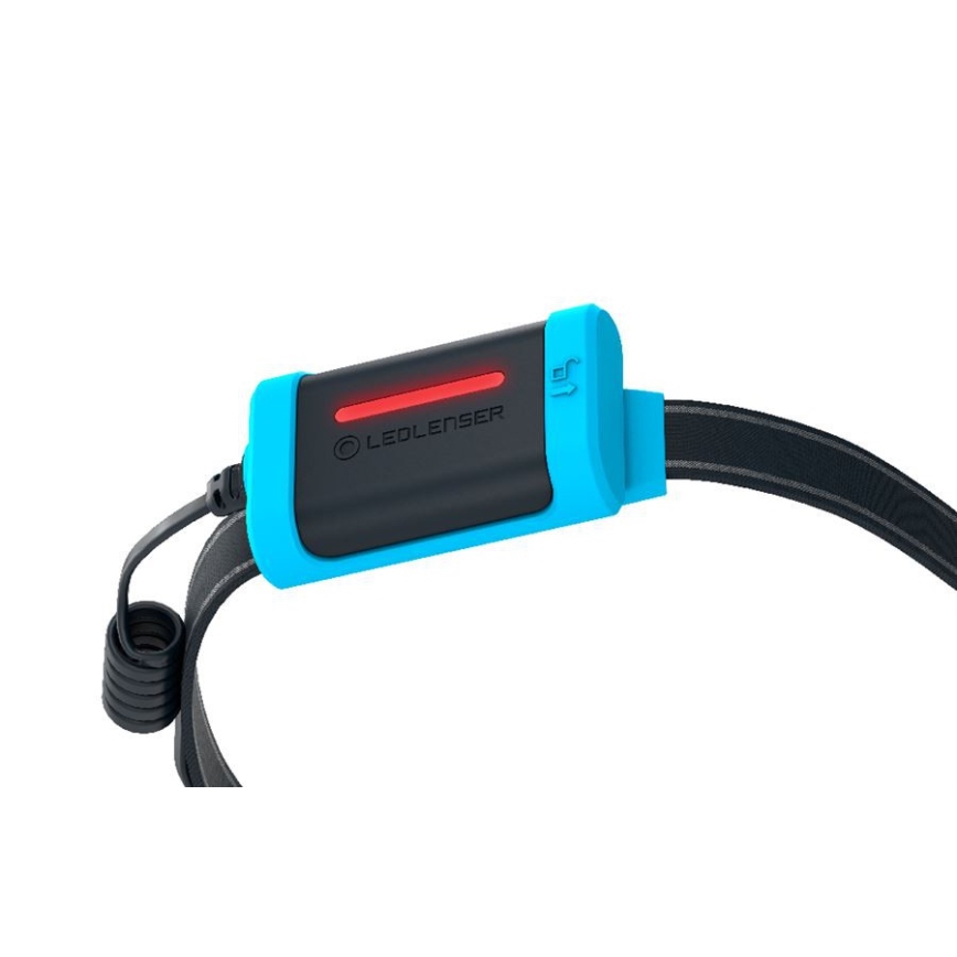 Ledlenser NEO3 - regulējams LED galvas lukturis LED/3xAAA IP54 400 lm 20 h zils