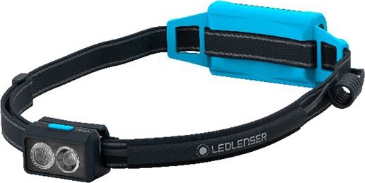 Ledlenser NEO5R - LED ar regulējamu spilgtumu uzlādējamā galvas lampa LED/1800 mAh IP54 600 lm 35 h zila
