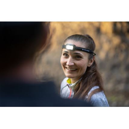 Ledlenser NEO5R - LED ar regulējamu spilgtumu uzlādējamā galvas lampa LED/1800 mAh IP54 600 lm 35 h zila