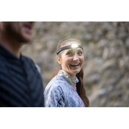 Ledlenser NEO5R - LED ar regulējamu spilgtumu uzlādējamā galvas lampa LED/1800 mAh IP54 600 lm 35 h zila