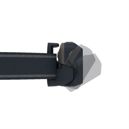 Ledlenser NEO5R - LED regulējamā uzlādējamā galvas lampa LED/1800mAh IP54 600 lm 35 h melna