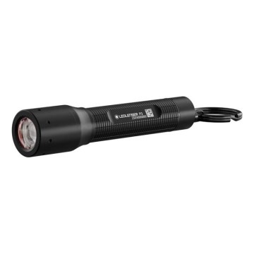 Ledlenser P3 - LED lukturis ar regulējamu spilgtumu LED/1xAAA IP54 130 lm 6,5 h melns