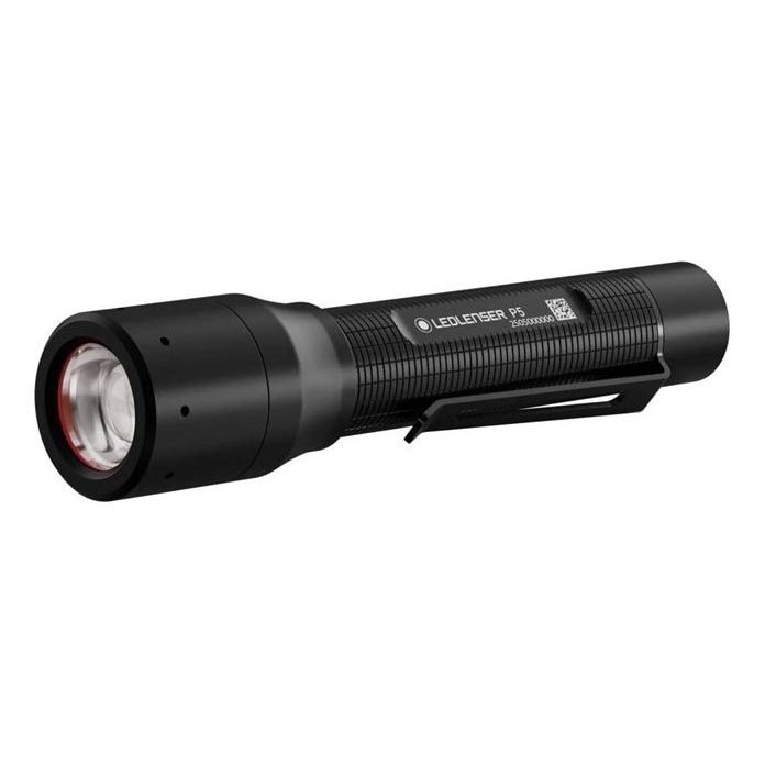 Ledlenser P5 - LED regulējams kabatas lukturis LED/1xAA IP54 200 lm 8 h melns