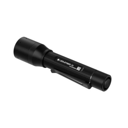 Ledlenser P5 - LED regulējams kabatas lukturis LED/1xAA IP54 200 lm 8 h melns