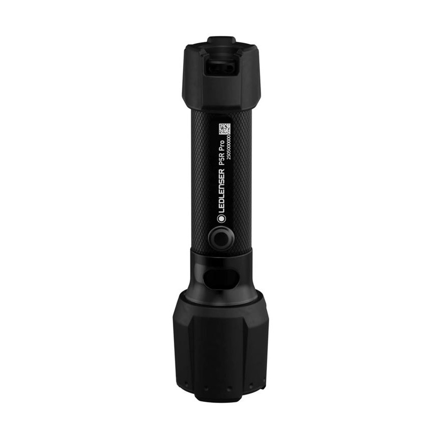 Ledlenser P5R PRO - uzlādējams LED lukturis ar regulējamu spilgtumu, 920 mAh, IP68, 750 lm, 18 h, melns