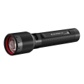 Ledlenser P6R - uzlādējams LED lukturis ar regulējamu spilgtumu LED/3000 mAh IP68 1200 lm 65 h melns