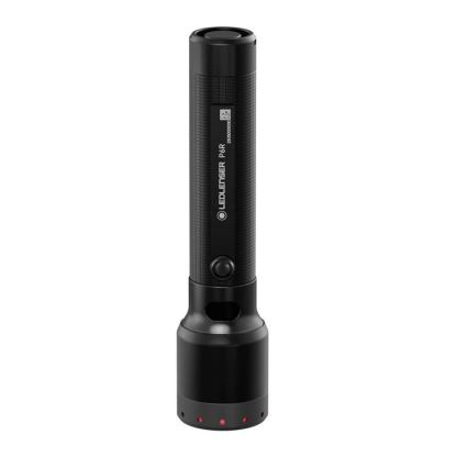 Ledlenser P6R - uzlādējams LED lukturis ar regulējamu spilgtumu LED/3000 mAh IP68 1200 lm 65 h melns