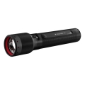 Ledlenser P7R - uzlādējamais LED lukturis ar regulējamu spilgtumu LED/4600 mAh IP68 2000 lm 80 h melns