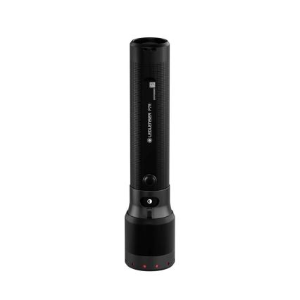 Ledlenser P7R - uzlādējamais LED lukturis ar regulējamu spilgtumu LED/4600 mAh IP68 2000 lm 80 h melns