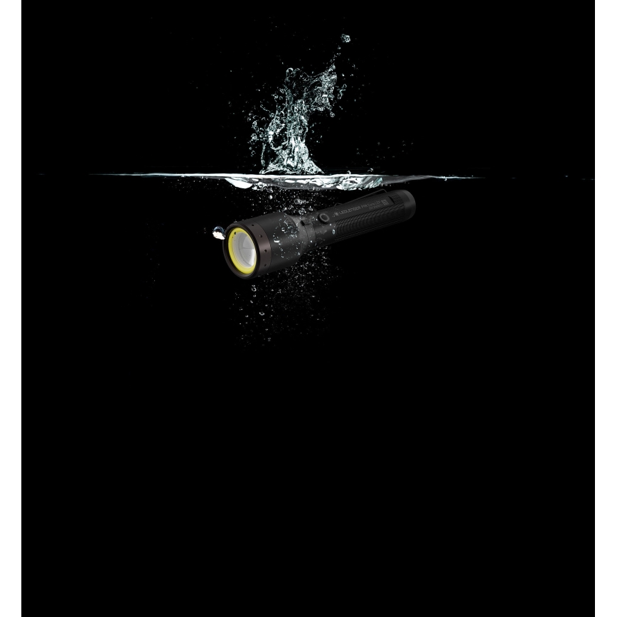 Ledlenser P9R Core - dimmējams uzlādējams LED lukturis, 4800 mAh, IP68, 1000 lm, 20 h