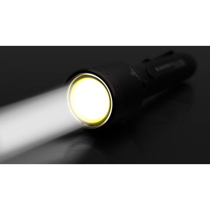 Ledlenser P9R Core - dimmējams uzlādējams LED lukturis, 4800 mAh, IP68, 1000 lm, 20 h