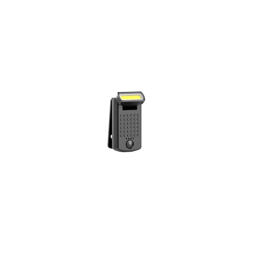 Ledlenser W1R - uzlādējams darba lukturis ar klipu, regulējams spilgtums, LED, 740 mAh, IP54, 220 lm