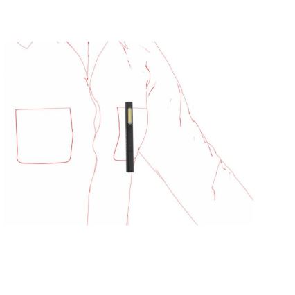 Ledlenser W2R - LED ar regulējamu spilgtumu uzlādējams darba lukturis LED/630 mAh IP54 220 lm