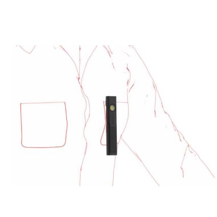 Ledlenser W4R - uzlādējams LED darba lukturis ar regulējamu spilgtumu, 760 mAh, IP54, 220 lm